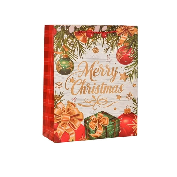 WEGFTDUOP Christmas Thickened Gift Bag Set Christmas Handbag Plus Size Gift Bag Holiday Products