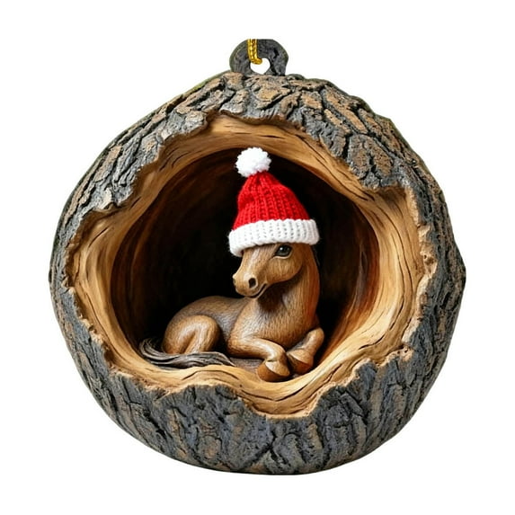 WEGFTDUOP Christmas Tree Decoration Gift Ornaments Acrylic Flat Commemorative Holiday Pet Christmas Gift