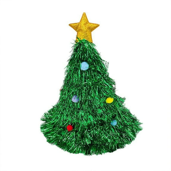 WEGFTDUOP Christmas Tree Hat Party Dress Headdress Holiday Decoration Gift Hat