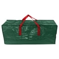 thumbnail image 1 of WEGFTDUOP Christmas Tree Storage Bag, 122x38x50cm PET Braid Green Holiday Tree Organizer Bag, Reusable Oxford-Cloth Texture Storage Solution for Artificial Xmas Tree & Holiday Decorations, 1 of 5