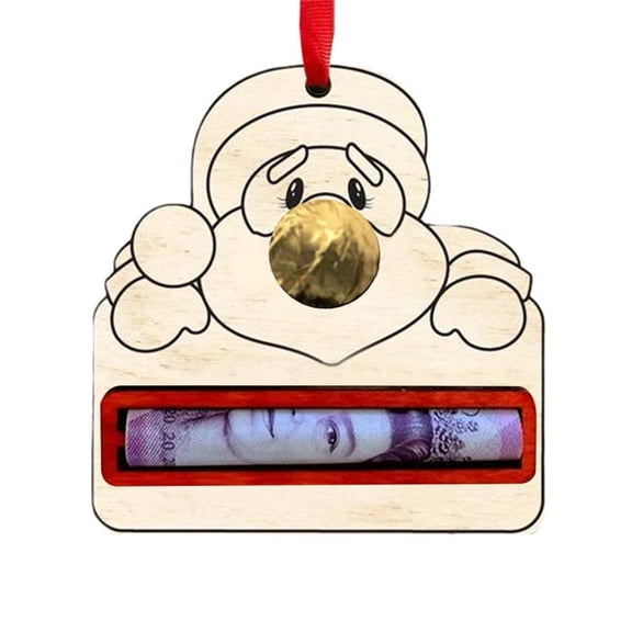 WEGFTDUOP Christmas Unique Money, Christmas Money Decoration, Money Merry Christmas Cash Card, Holiday And Christmas Money And Gift Card Holders For