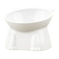 thumbnail image 1 of WEGFTDUOP Cute Cat Food & Water Bowl - Large Capacity Neck Protection Design for Cats, 1 of 6