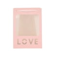 thumbnail image 1 of WEGFTDUOP Day Gift For Girlfriend Flower Tote Bag Transparent Window Opening Gift Bag, 1 of 6