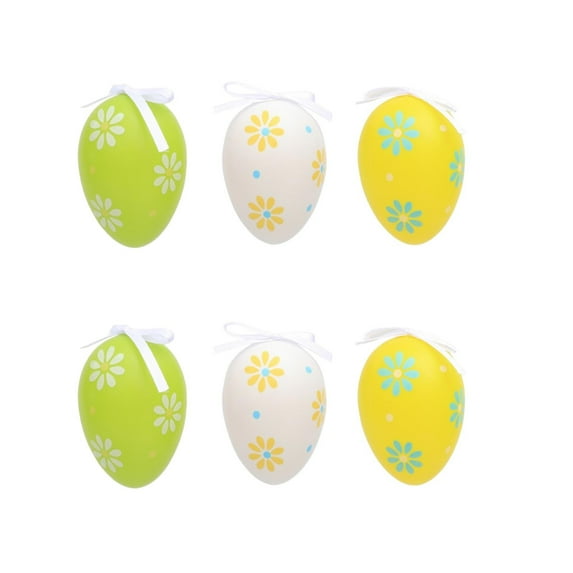 WEGFTDUOP Easter Decorations 6Pcs Easter Eggs Hanging Decoration Creativeness Broken Eggs Easter Eggs Easter Decorations Scene Arrangement