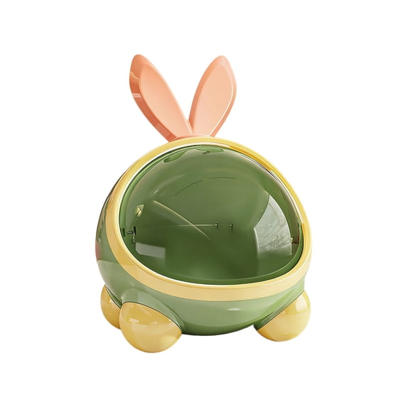 WEGFTDUOP Easter Decorations Rabbits Shaped Desktop Storage Box Small Household Dining Table And Bedside Multi Functional Snack Organizer