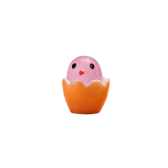 WEGFTDUOP Easter Festival Supplies Easter Bling In Dark Chicks Figurines Mini Chick Statues For Easter Egg Stuffers Garden Decor