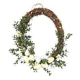thumbnail image 1 of WEGFTDUOP Easter Festival Supplies Easter Wreath Artificial Easter Wreath Spring Door Wreath With Light And Flowers Easter Decorations With Colorful Eggs For Indoor And Outdoor Home Decor, 1 of 6