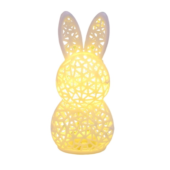 WEGFTDUOP Easter Hollow Rabbits Lamp Festive Bunny Party Decoration