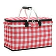 thumbnail image 1 of WEGFTDUOP Folding Cooler Box Picnic Bag Portable Heat Preservation Food Storage Bag, 1 of 6
