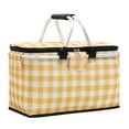 thumbnail image 1 of WEGFTDUOP Folding Cooler Box Picnic Bag Portable Heat Preservation Food Storage Bag, 1 of 6