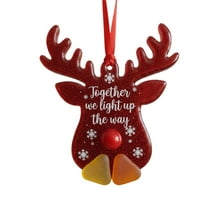 WEGFTDUOP Friendship Joys Sea Glass Ornaments