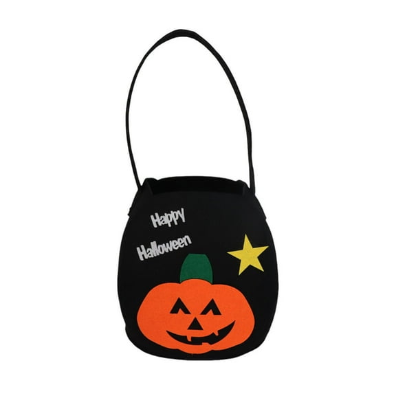 WEGFTDUOP Halloween Candy Handbag Bag Border Funny Holiday Theme Party Gift Bag Storage