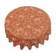 thumbnail image 1 of WEGFTDUOP Halloween Decor 152cm/60inches Thanksgiving Day Tablecloth Round Tablecloth Waterproof Tablecloth Avoid Fouling Tablecloth Holiday Gift Dusts Cloth Indoor Ornaments, 1 of 6