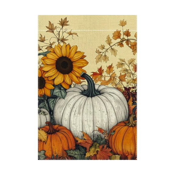 WEGFTDUOP Halloween Decor Thanksgiving Flag Double Sided Thanksgiving Garden Flag Outdoor Yard Decoration Festive Thanksgiving Decoration Indoor Ornaments