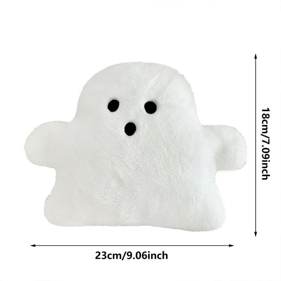 WEGFTDUOP Halloween Decoration 23x18cm Halloween Ghost Pillow Cute And Spooky Decorative Pillow For HalloweenHalloween Indoor Outdoor Decoration