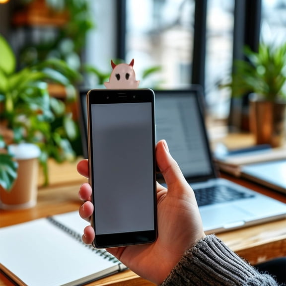 WEGFTDUOP Halloween Decoration Ghostees Mystery Phone Accessory Ghostees Mystery Phone Good Friend Halloween Indoor Outdoor Decoration