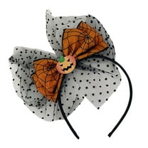 WEGFTDUOP Halloween Decoration Halloween Pumpkin Headband Bow Head Bands Party Accessory Photography Props Halloween Head Decoration Halloween Indoor Outdoor Decoration