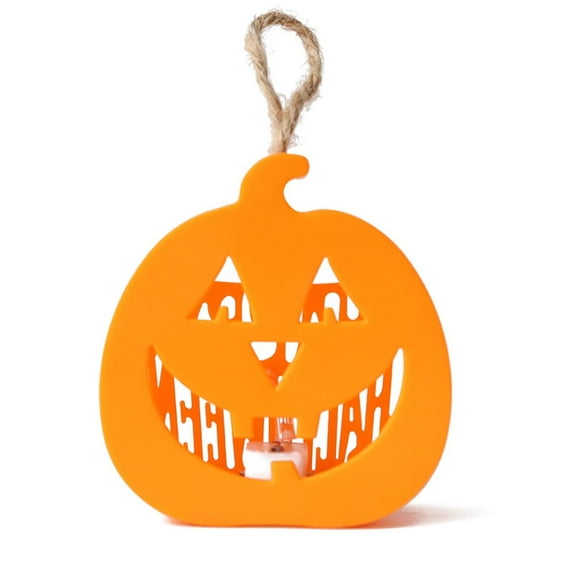 WEGFTDUOP Halloween Pumpkin Lantern Handheld Lantern Venue Decoration Props LED Colorful Electronic Lamp