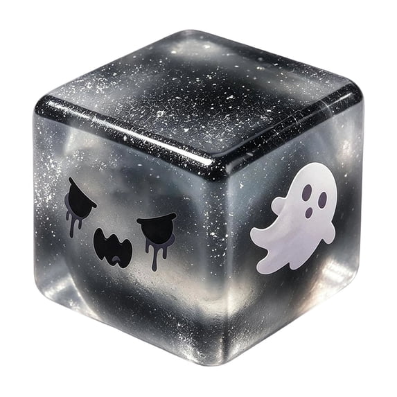 WEGFTDUOP Halloween Spooky Squishy Cube Slow Rising Super Soft Gothic Stress Balls, Stress Relief Sensory Ball for Adult & Teen,Halloween Style Squishing Toys