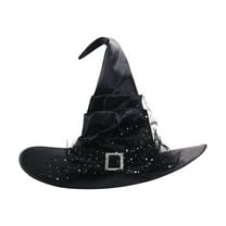 WEGFTDUOP Halloween Witch Hat Party Decoration Props Witch Hat Halloween Witch Hat Non-woven Hat Event Party Supplies Props Decoration