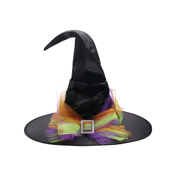 WEGFTDUOP Halloween Witch Hat Party Decoration Props Witch Hat Halloween Witch Hat Non-woven Hat Event Party Supplies Props Decoration