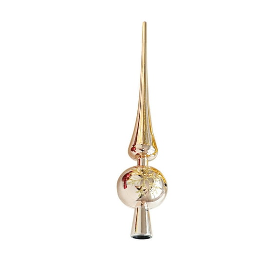 WEGFTDUOP Hanging Tree Top Star Plastic Electroplated Snowflake Printed Christmas Tree Topper Decoration Mood Arrangement Prop