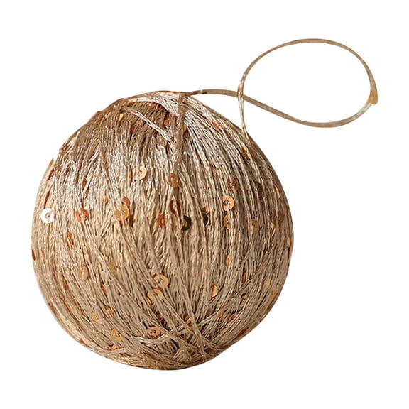 WEGFTDUOP Hanging Yarn Christmas Yarn Supplies Hand Weaving Ornament Festive To Hang The Christmas Tree For Home Decor