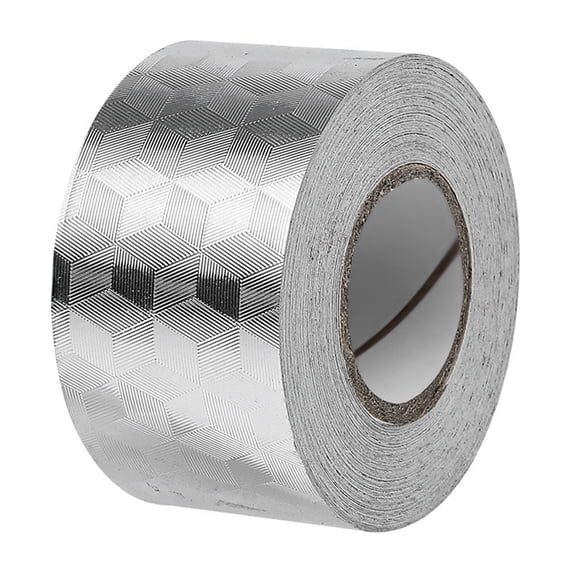 WEGFTDUOP High-Temp Aluminum Foil Tape, Heat Resistant Adhesive Tape, Waterproof Sealing Tape for Kitchen & Home Repair
