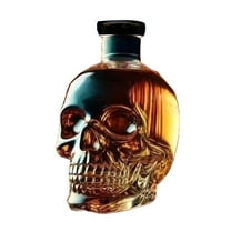 WEGFTDUOP Home Decor News Skull Glass Wine Bottle Whiskey Bottle High Borosilicate Glass Crafts Wine Bottle Animals Wine Bottle Home Indoor Outdoor Decor