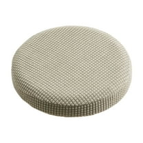 WEGFTDUOP Home Decor Plaid Round Stool Cover Cover Swivel Chair Cover Bar Beauty Salon Stool Cover Cushion Protective Cover Lift Chair Cover Home Indoor Outdoor Decor