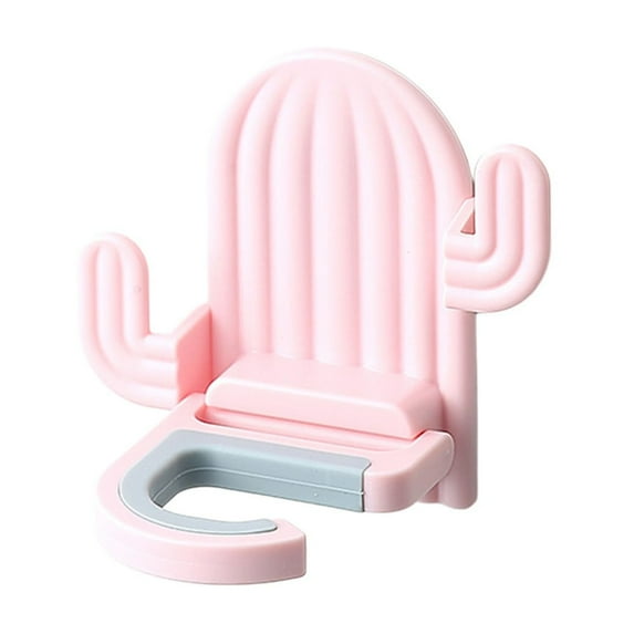 WEGFTDUOP Home Decoration Mop Hook Multifunctional Bathroom Wall Hanging Adhesive Hook Strong Traceless Mop Storage Storage & Organization