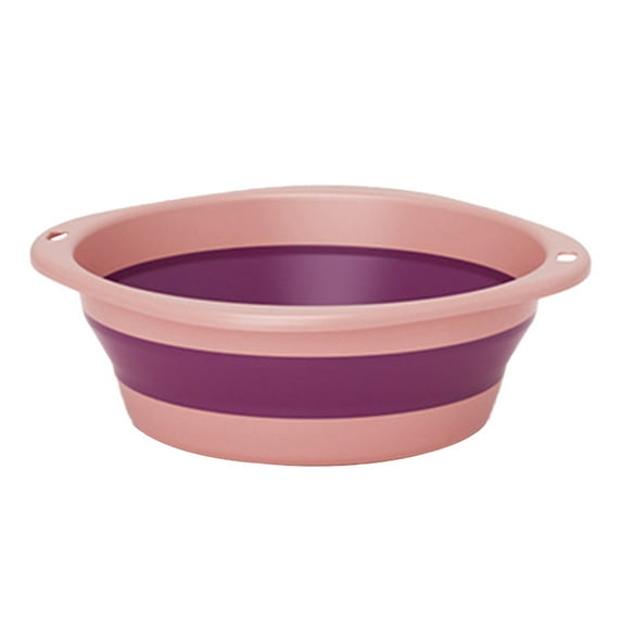 WEGFTDUOP Home Storage Products Collapsibles Wash Basin - Folding Dishs Pans For Kitchen Sink - Camping Portable Dishs Basin - BBQ Preparation Bucket - Laundry Basin - Foot Bath Bucket