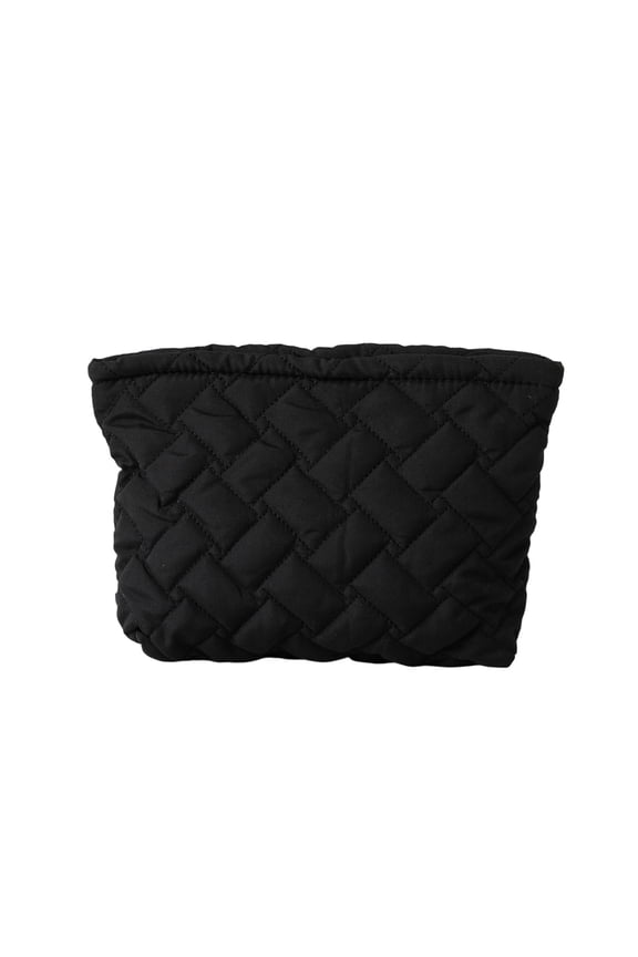 Home Storage Products A Hand-take Bag With Intricate Patterns Knitted Bag Striped Color-blocked Cosmetic Bag Pattern Cosmetic Bag Portable Cosmetic Bag Ins-style Pencil Case