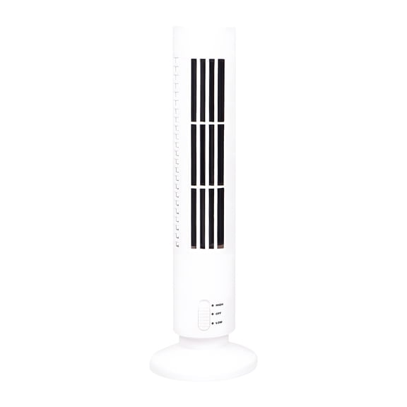 WEGFTDUOP LED Bladeless Mini Tower Fan Personal Cooling Fan