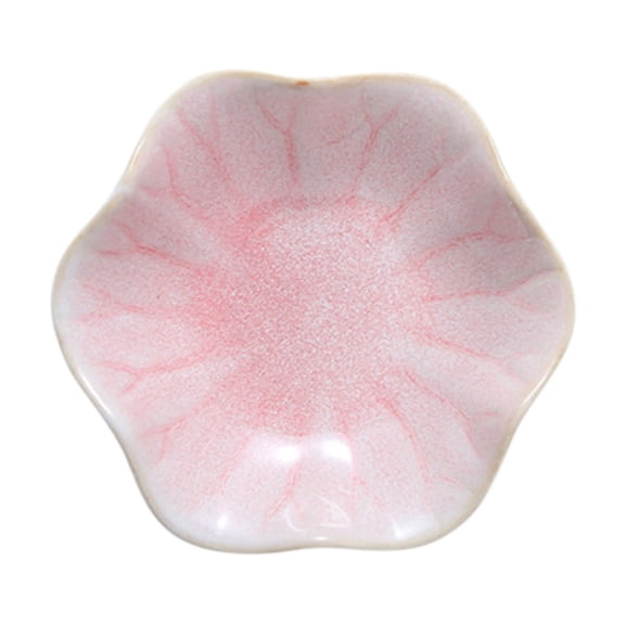 WEGFTDUOP Leaf Shape Decorative Ring Tray Small Key Bowl Ceramic Trinket Tray Jewelry Bowl Organizing Necklace Earrings