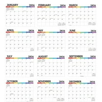 WEGFTDUOP Magnetic Calendar For Refrigerator 2026-2027 Fridge Calendar 18 Monthly Refrigerator Calendar For Fridge Wall And Refrigerator Organization