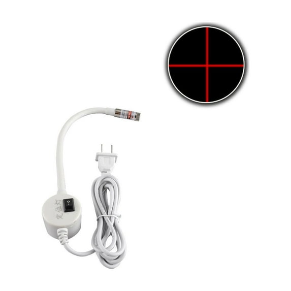 WEGFTDUOP Magnetic Positioning Quilting Light For Sewing Machine With Crosshair, Adjustable Guide Positioning Light, Hands-Free Stitch Seam Guide Lights, Sewing & Quilting Aid Tool