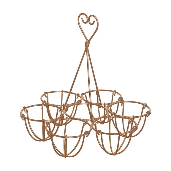 WEGFTDUOP Metal Easter Egg Holder, Tabletop Egg Storage Basket Tray, Decorative Food Photography Display Rack