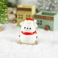 thumbnail image 1 of WEGFTDUOP Mini Christmas Figurines - Santa Claus Snowman Elks Etc. - Resin Decorations For Christmas Trees Gardens Snowballs And Parties, 1 of 6
