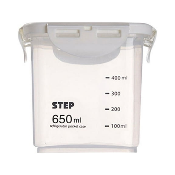 WEGFTDUOP Miscellaneous Grains Barley Storage Jar Nut Candy Dry Storage Jar Transparent Buckle Dry Storage Jar
