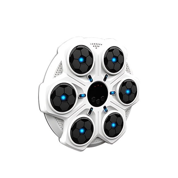 WEGFTDUOP Music Boxing Machine, Interactive Punching Trainer with Boxing Gloves, Large Size Wall Mounted Electronic Boxing Target for Teenage Boys