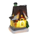 thumbnail image 1 of WEGFTDUOP Newly Product Christmas Decorations Holiday Resin Cottage Colorful Glowing House Desktop Ornament Holiday Products, 1 of 6