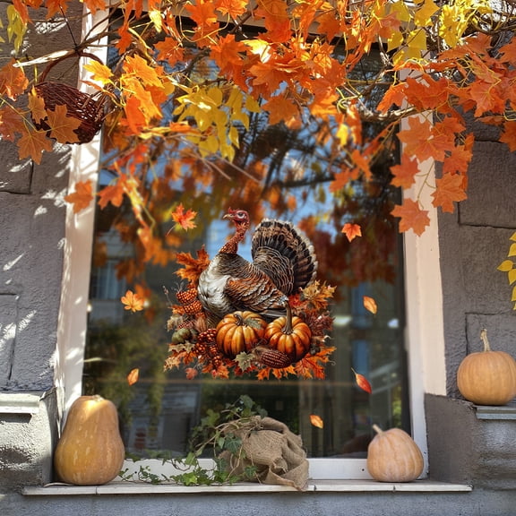 WEGFTDUOP Painting Christmas Elementsbearded Children Bedroom Background Decoration Wall Stickers