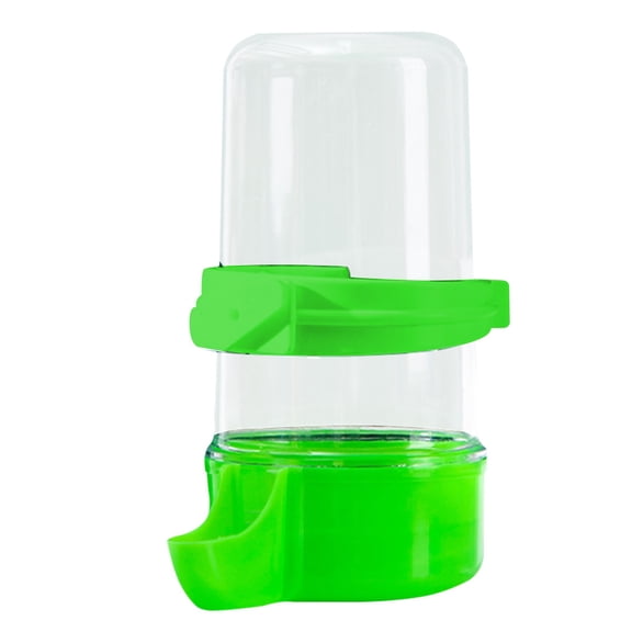 WEGFTDUOP Plastic Bird Cage Water Feeder, Auto Dispenser for Parrots and Small Birds