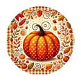 thumbnail image 1 of WEGFTDUOP Pumpkin Fall Placemat 15.7"x15.7" Polyester Harvest Table Mat for Thanksgiving Dinner Party Catering Decor, 1-Pack, 1 of 6
