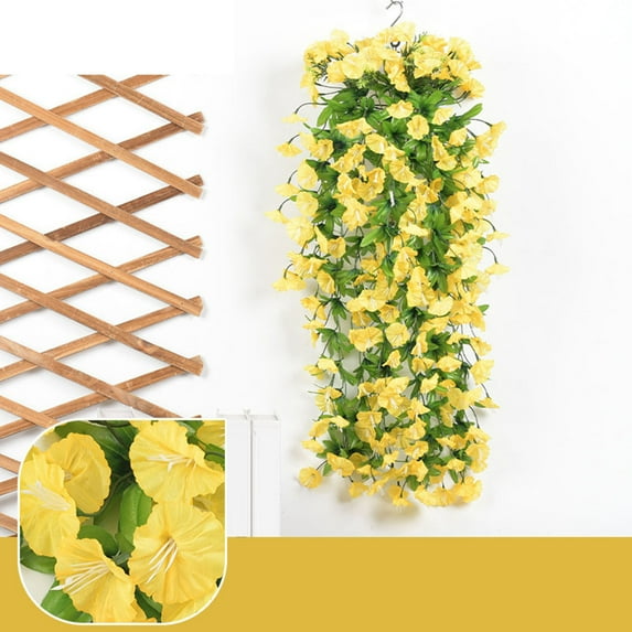 WEGFTDUOP Simulated Rose Artificial Flower Conditioning Duct Blocking Living Room Ceiling Decoration Plastic Wrapping Plants Fake Flowers Vines Artificial Flowers