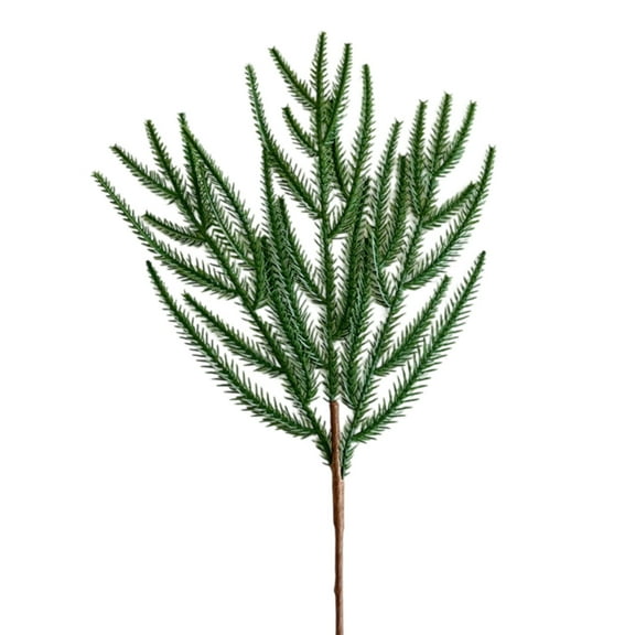 WEGFTDUOP Simulation Of Norfolk Pines Needles Christmas Pines Needles Decorative Plastic Singles Pines Branch Holiday Products