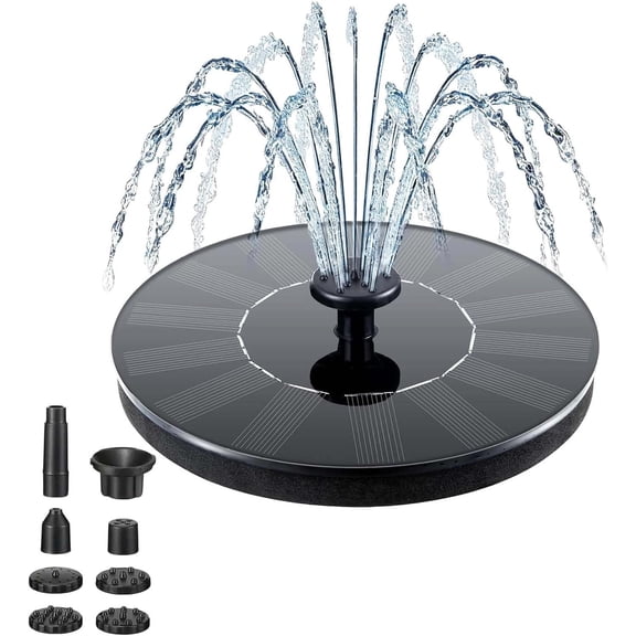 WEGFTDUOP Solar Aerator Pump Courtyard Outdoor Fish Pond Circulation System Pool Pump Low Noise