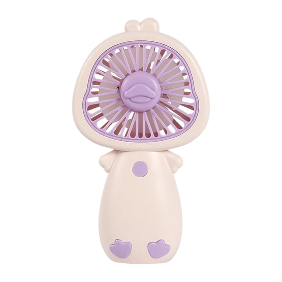 WEGFTDUOP Summer Cute Pet Series Mini Handheld Fan USB Rechargeable Gift for Students