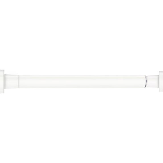 WEGFTDUOP Telescopic Curtain Rod Iron Pole No Drilling Layout For Shower Curtains Clothes Drying And Space Optimization